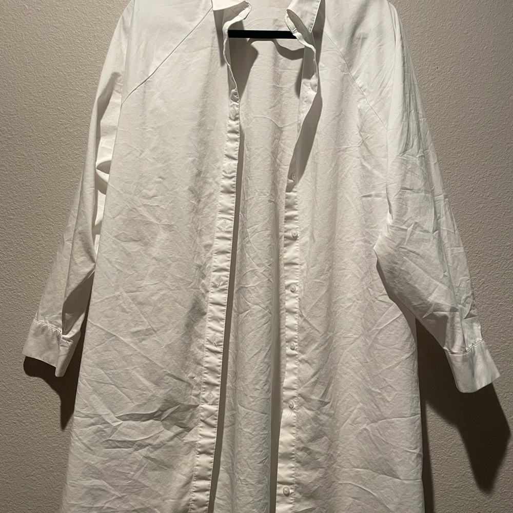 Classic White Men's Shirt